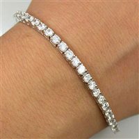 Bracelet Dal Maso Gioielli in Silver Zircone 01/BR/3MM/17 - 01/BR/3MM/16